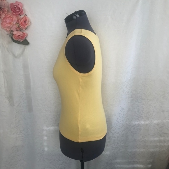 *4/$20* Chico's Yellow Tank Top - Picture 2 of 5